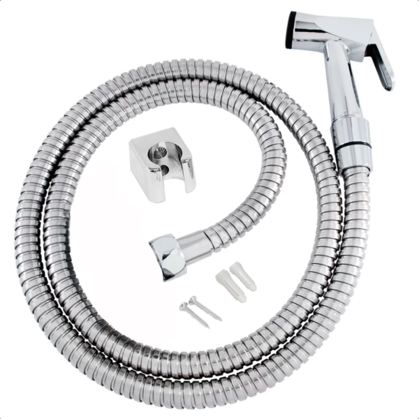Ducha Higienica Gatilho Metal Mangueira 120cm Sem Registro